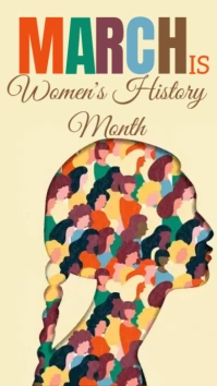 women history month template