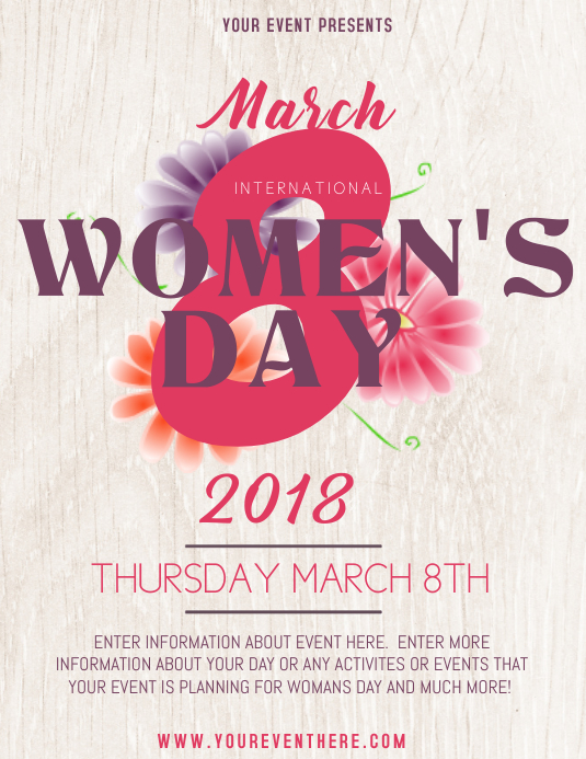 WOMEN'S DAY Template PosterMyWall