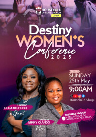WOMENS CONFERENCE A4 template
