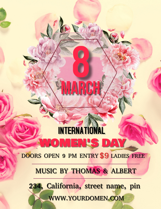 Womens day Template | PosterMyWall