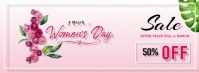 WOMENS DAY Couverture Facebook template