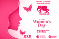 womens day Poster template