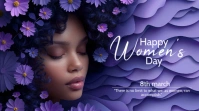 womens day Digital Display (16:9) template