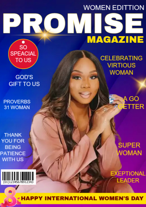 WOMENS DAY MAGAZINE Design Template | PosterMyWall