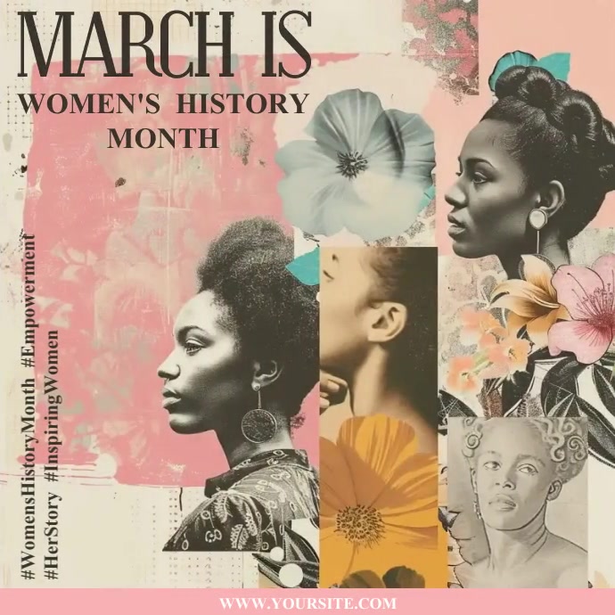 womens history month ig post (1) Wpis na Instagrama template