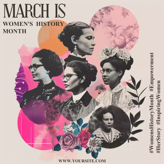 Copy of womens history month ig post | PosterMyWall