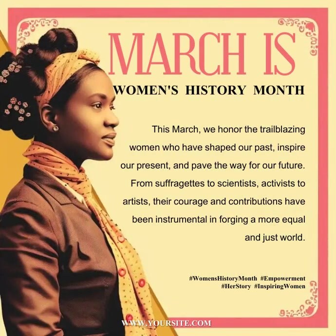 womens history month tiktok instagram (2) template