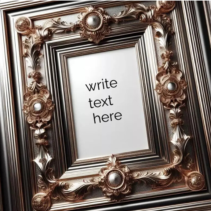 Wood Frame Template PosterMyWall