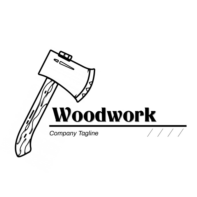 Woodwork Logo Template | PosterMyWall