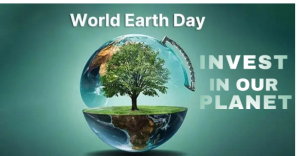 Word earth Day Facebook Shared Image template