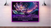 Word of faith series 1 Digital Display (16:9) template