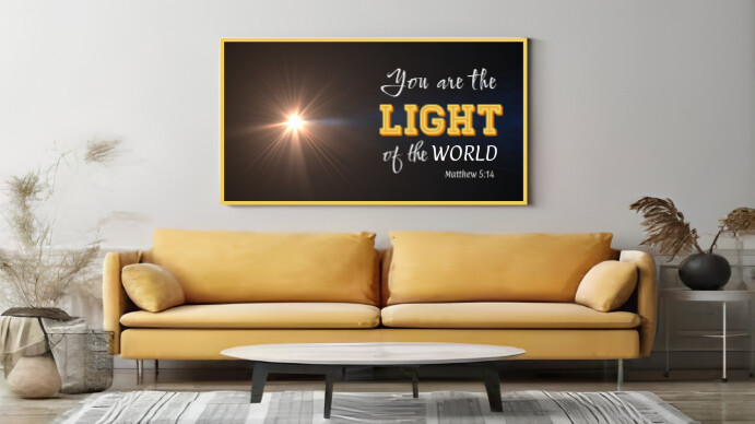 Word of faith series 6 Affichage numérique (16:9) template