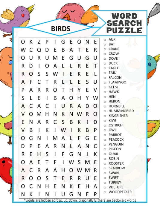 Make Your Own Printable Word Search Word Search Generator Create