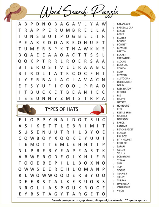 Word Search Puzzle Template 57+ Free Templates For 'Word Search