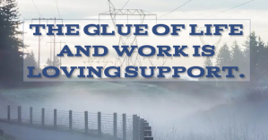 灰色 WORK AND SUPPORT QUOTE TEMPLATE Facebook Shared Image
