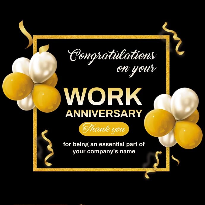 Congratulations 1 Year Work Anniversary Work Anniversary,Event,Anniversary, Birthday Template | Postermywall Congratulations 1 Year Work Anniversary Work Anniversary,Event,Anniversary, Birthday Template | Postermywall