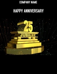 Work anniversary Iflaya (Incwadi ye-US) template