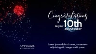 Work Anniversary Digital Display (16:9) template