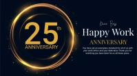 work anniversary Presentation (16:9) template