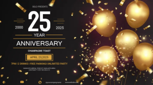 work anniversary  invitations Ekran reklamowy (16:9) template