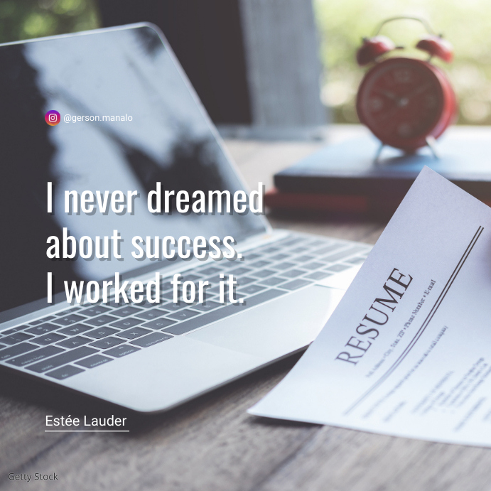 Work for success Template | PosterMyWall