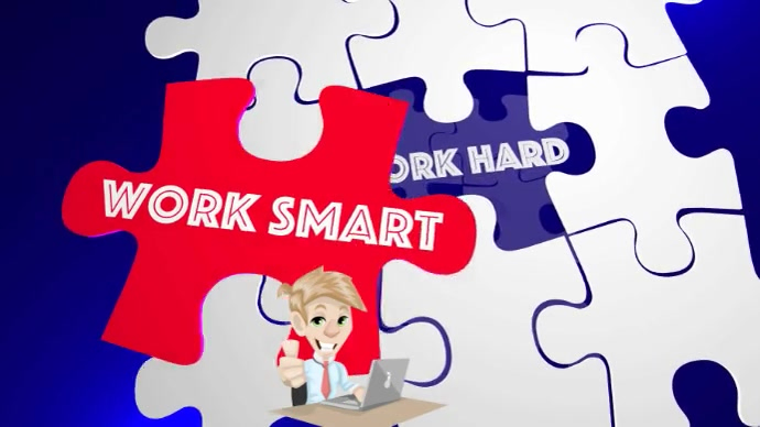Work Hard Work Smart Template | PosterMyWall