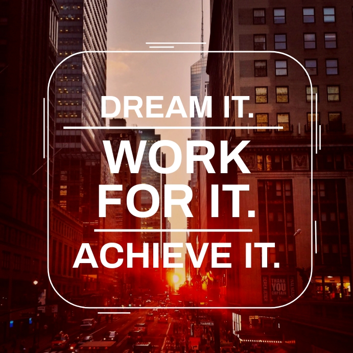 work inspirational post design template | PosterMyWall