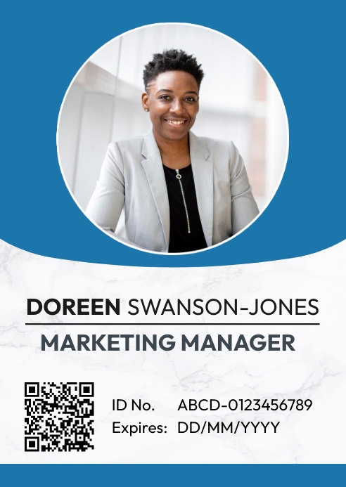 work key card printable Template | PosterMyWall