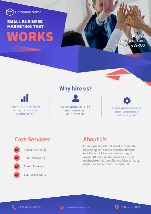 work poster flyer template | PosterMyWall