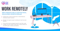 Work Remotely Company Instructions Facebook I template