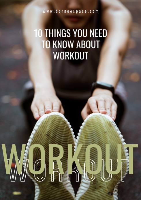 Workout Template | PosterMyWall