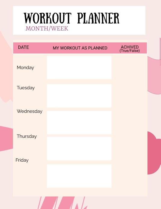 Monthly Fitness Printable Planner Fitness Tracker Workout  monthly-fitness-printable-planner-fitness-tracker-workout