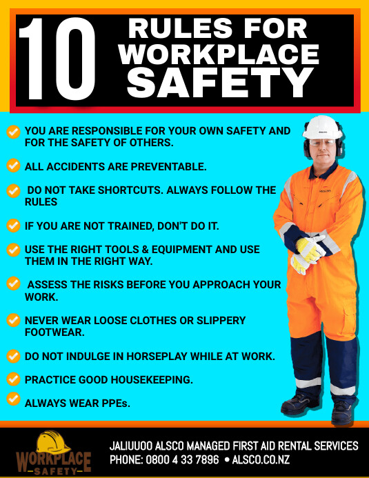 Workplace Poster Example Workplace Safety Posters Downloadable And Printable Alsco