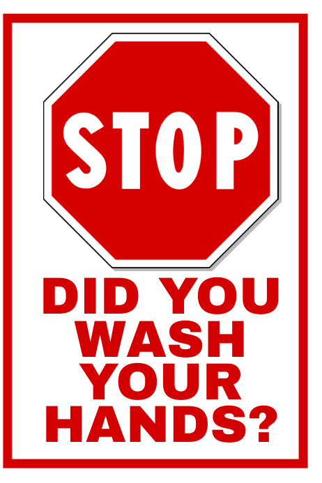 Copy Of Workplace Wash Your Hands Poster Template Postermywall