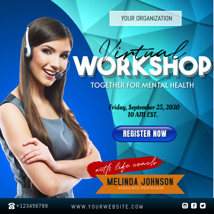 Copy of workshop instagram post | PosterMyWall