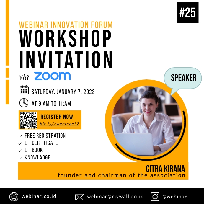 Workshop Invitation Template | PosterMyWall