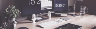 Workstation LinkedIn background template LinkedIn-Hintergrundbild