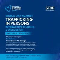 World Against Trafficking in Persons Template Instagram Post