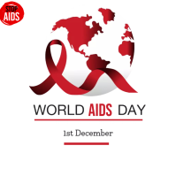 world aids awareness day instagram post template