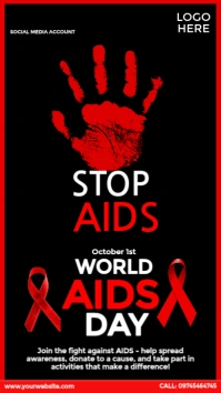 World AIDS Day Awareness Template Instagram Story