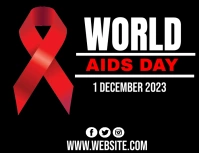 World aids Day design template Flyer (US Letter)