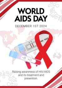 World Aids Day A2 template