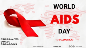 World AIDS Day Digitalt display (16:9) template