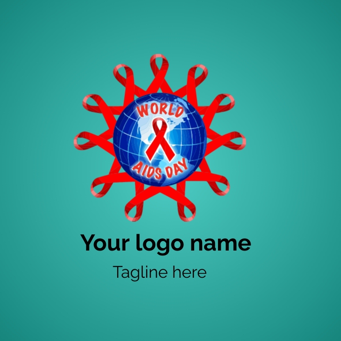 world AIDS day logo Template | PosterMyWall