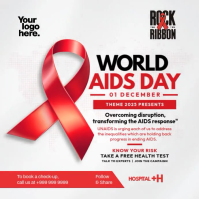 World AIDS Day Post Template