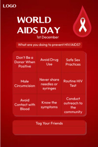 427+ Free HIV Awareness Poster Templates | PosterMyWall