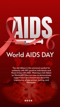 World AIDS Day tiktok template