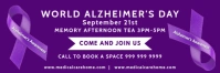 World Alzheimer's Day Offer Template Banner 2' × 6'