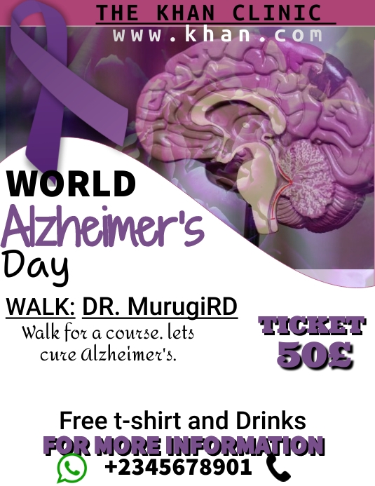 World Alzheimer's day Template PosterMyWall World Alzheimer's day Template PosterMyWall