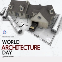 world architecture day Square (1:1) template